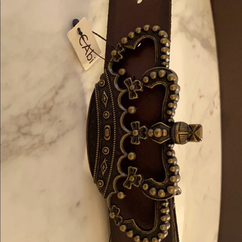 Cabi belt and buckle